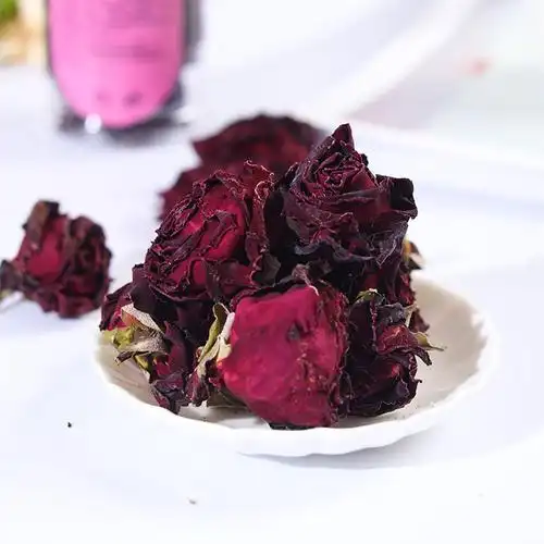 玫瑰花茶花草茶墨红玫瑰正品罐装25克报价_参数_图片_视频_怎么样_问