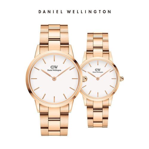 dw手表情侣对表36&28mm轻奢钢带腕表丹尼尔惠灵顿正品送女友礼物