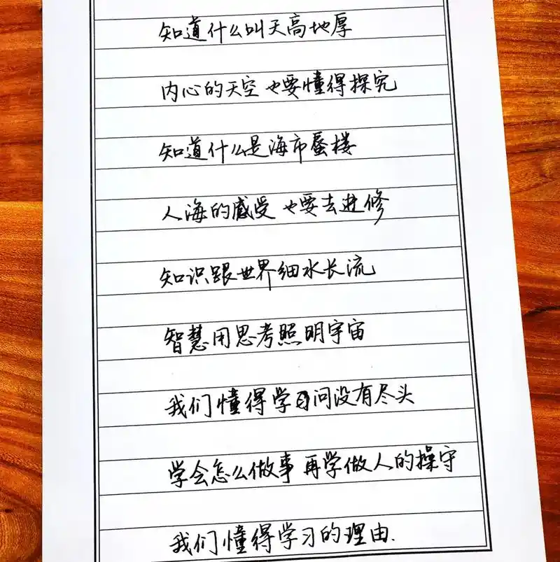 手写 #写字是一种生活 #每日一练 钢笔行书书写作品欣赏, - 抖音