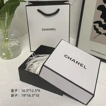 专柜香奈家/香奶奶ch同款香水礼盒口红礼盒手提袋批发