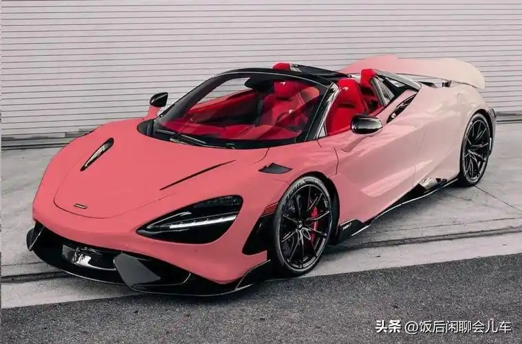 迈凯伦720s改胭脂雪渐变色,车衣一贴气质全变!