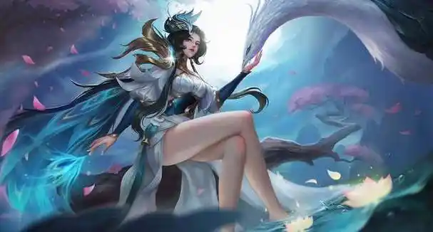 感十足的皮肤,虞姬云霓雀翎设计感太美,犹如仙女下凡_羽毛_游戏_英雄