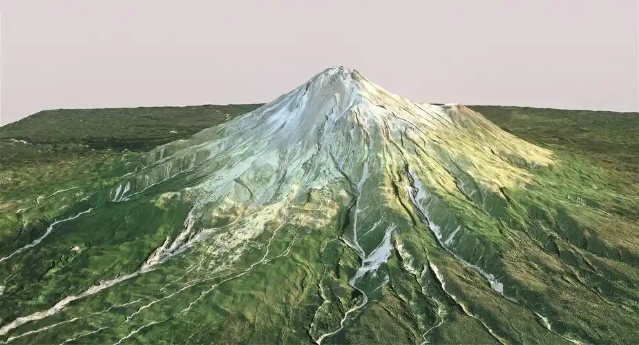 山峰3d模型