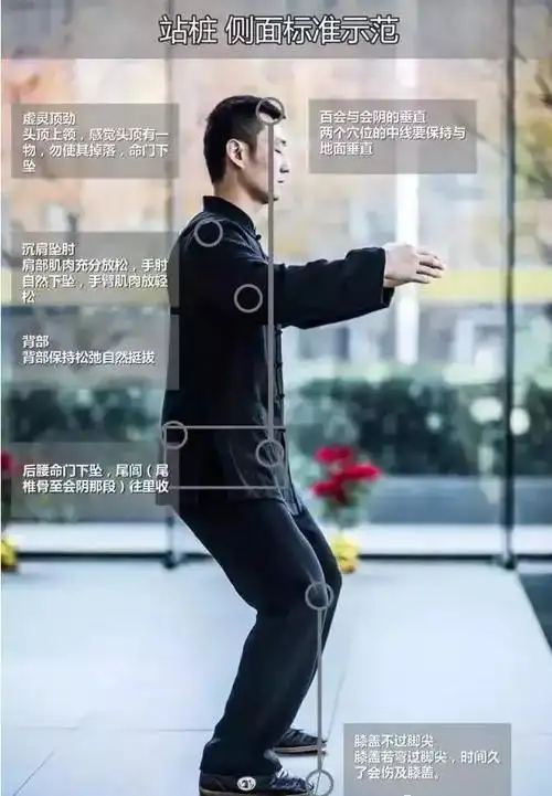 这样站桩很快恢复你的元气!