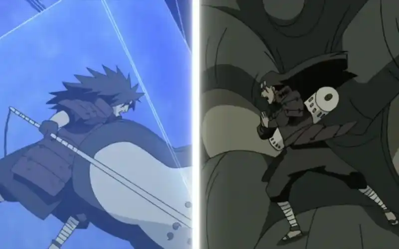 【超燃】 火影忍者千手柱间vs宇智波斑 一场史诗级的决斗_哔哩哔哩