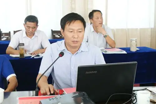 叶昌盛主持召开潜山县中等职业教育布局结构调整规划现场办公会