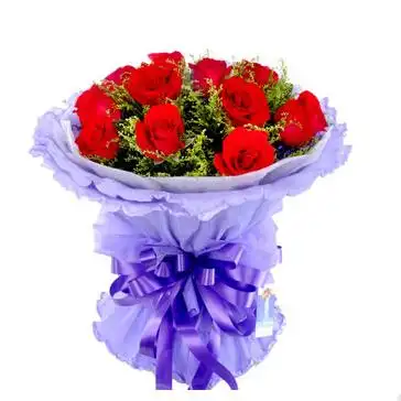 11枝精品红玫瑰/紫霞仙子