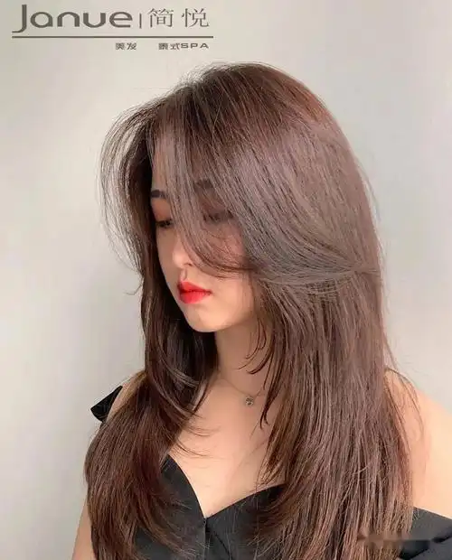 百搭长直发美到惊艳