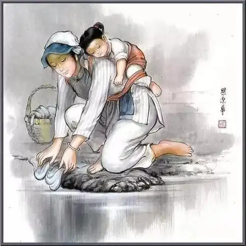 母爱是世界上伟大的爱!