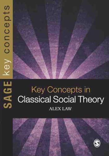 预售 按需印刷 key concepts in classical social theory