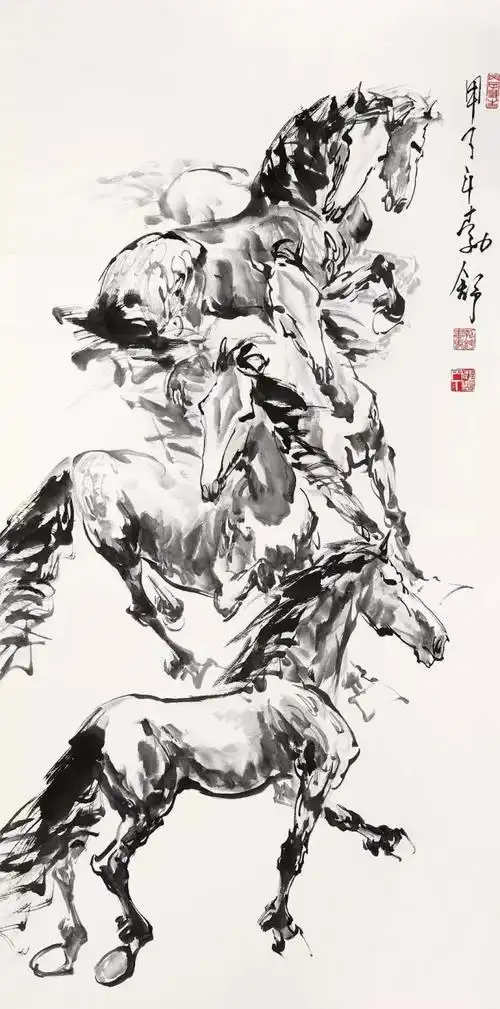 砚边谈艺画马大家刘勃舒