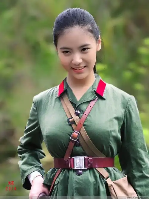 【转载】穿军装的美女