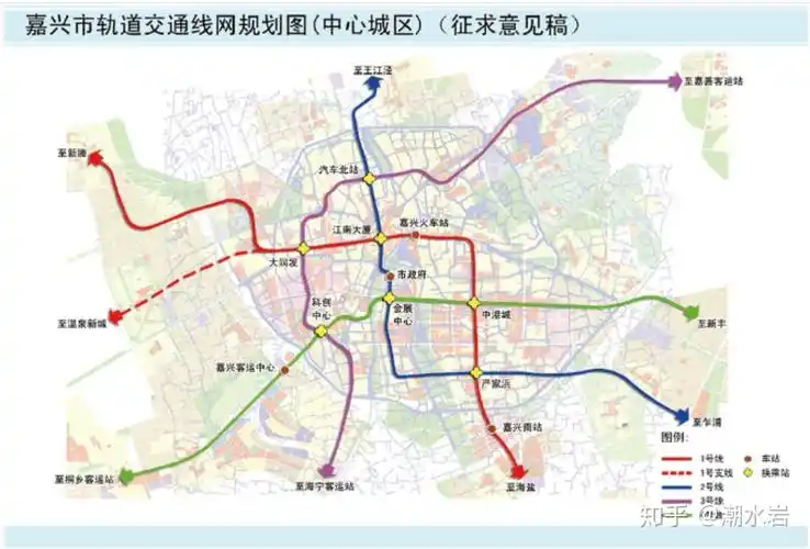 嘉兴轨道交通规划演变(一)