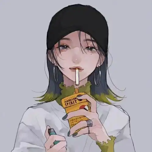 高冷小姐姐插画tamimoon