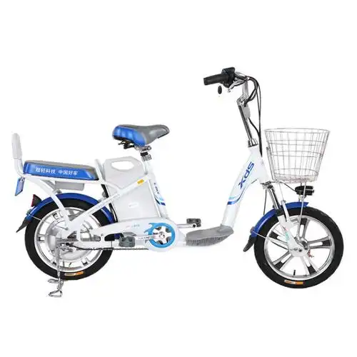 喜德盛(xds) 电动自行车豹子6休闲代步48v/17ah锂电自行车/锂电池电动