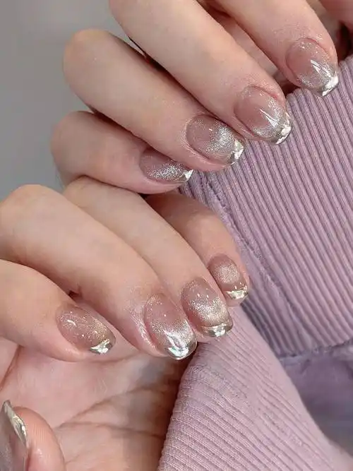 新春美甲特辑③| 一期爆闪猫眼美甲分享,高贵又显白