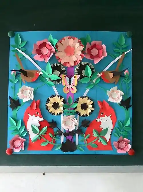 纸浮雕《狐狸》 - 原创作品 - 站酷(zcool)