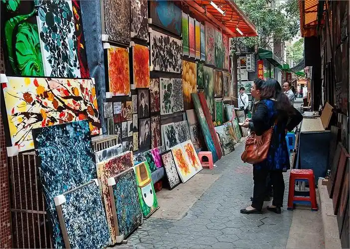 生产油画的村子——深圳大芬村印象