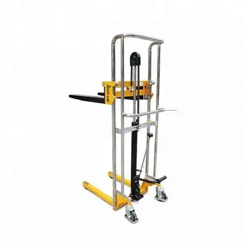 250千克双杆叉式手动手动托盘堆st机 - buy 堆垛叉车,手动托盘车堆高