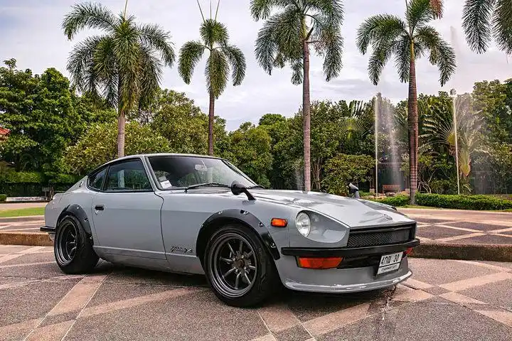 优雅改装灰色日产达特桑240z-新浪汽车