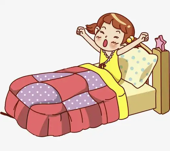 起床的女孩