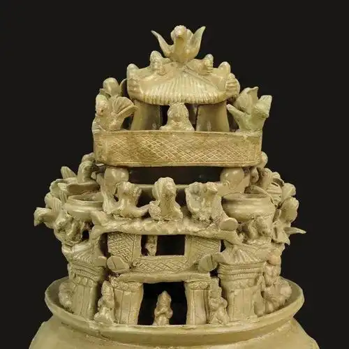 如果文物会说话 |三国吴青瓷堆塑人物楼阙魂瓶