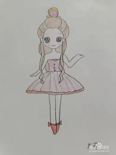 叶罗丽茉莉卡通简笔画