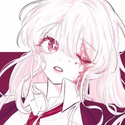 动漫紫系少女头像可爱