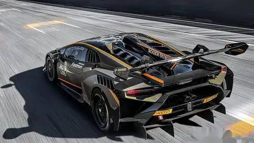兰博基尼新车huracan super trofeo evo2,超跑猛兽来了