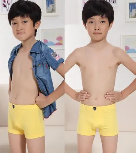 uika 儿童内裤 男童内裤纯棉平角四角裤 男中大童小孩裤衩