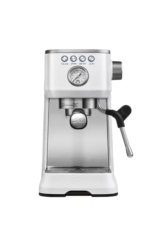 solis索利斯1170意式咖啡机家用半自动小型奶泡机一体咖啡机