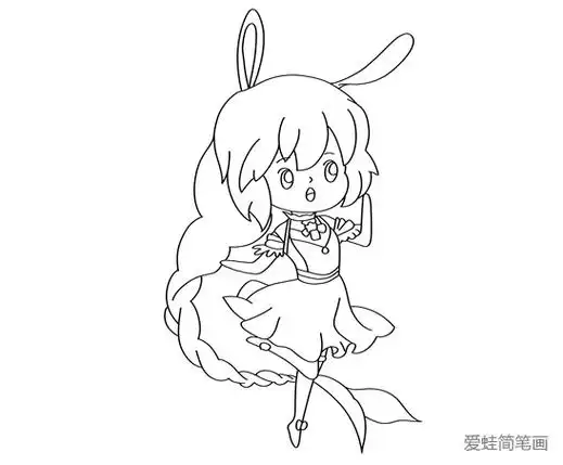 小舞怎么画简单又好看--简笔画大全