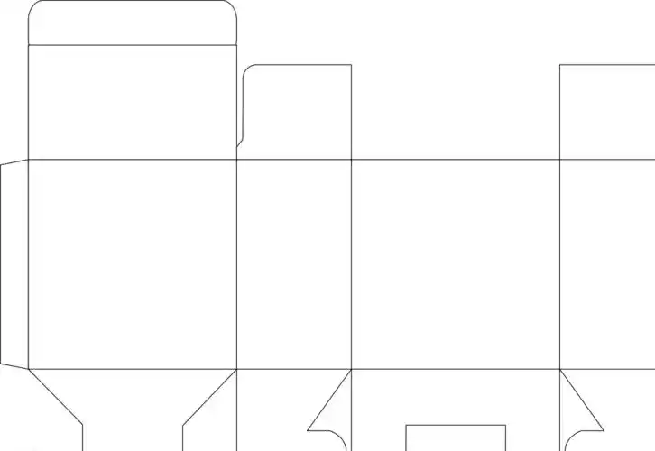 正方体盒型展开图图片平面广告素材免费下载(图片编号:5228275)-六