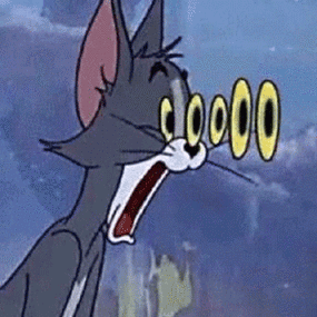 吓掉汤姆猫的双眼_汤姆_双眼表情