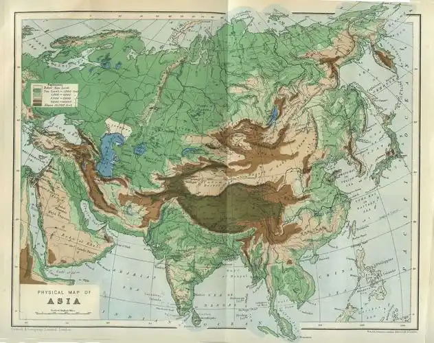 亚洲面积最大的国家和最小的国家相差3万多倍