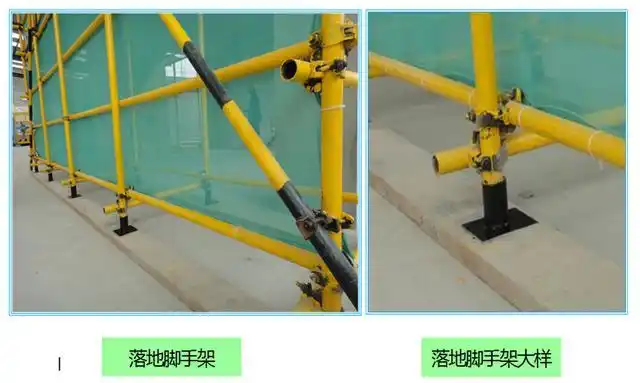 外脚手架及外架防护棚搭设标准化做法,落地架/悬挑架全了! - 施工技术