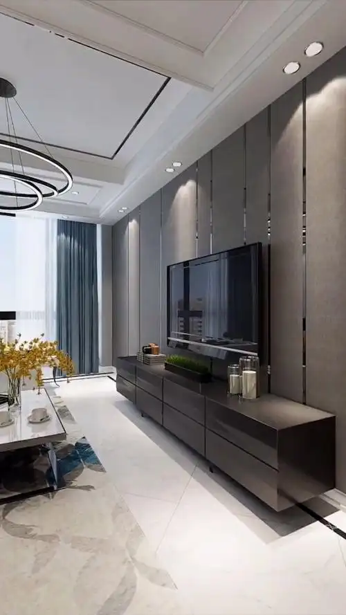 2020年爆款电视墙了,轻奢大气,你们喜欢吗?