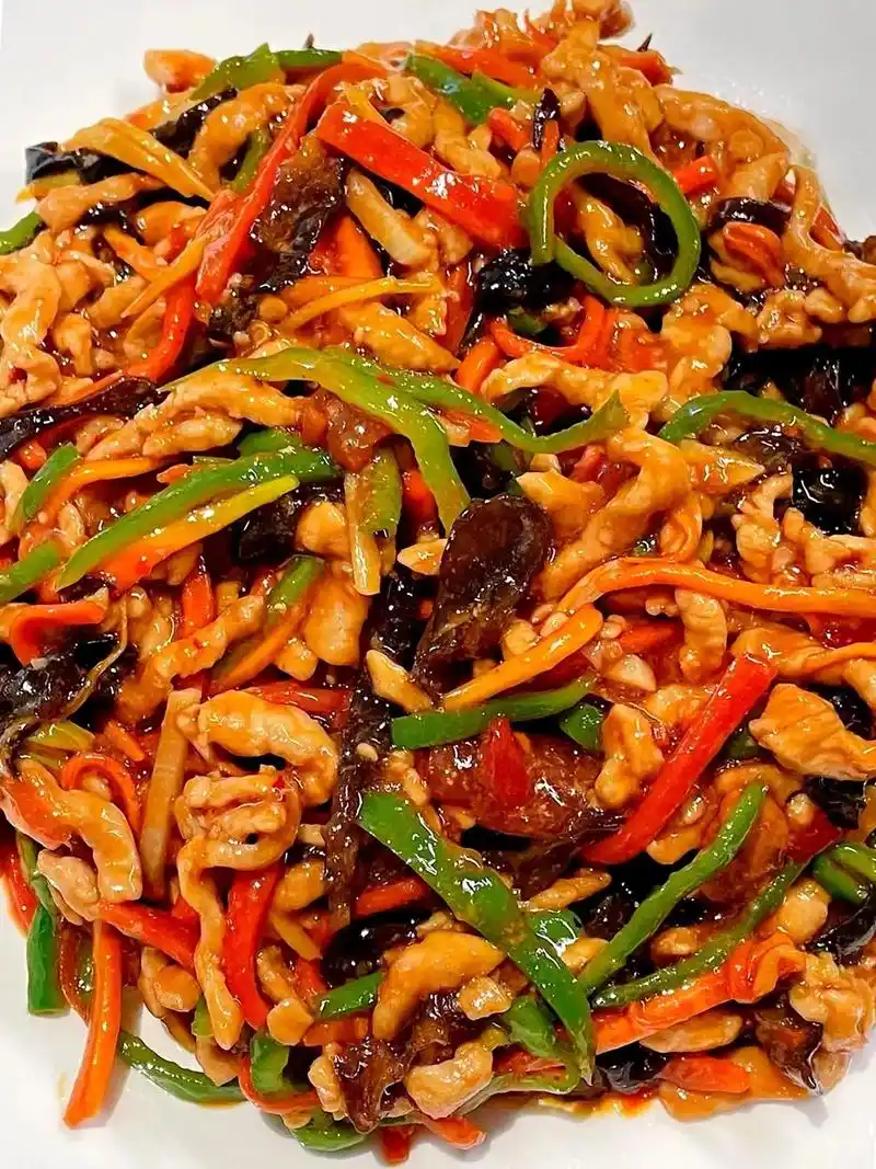 鱼香肉丝.好吃到舔盘子的鱼香肉丝!!超级下饭菜分享一道家常 - 抖音