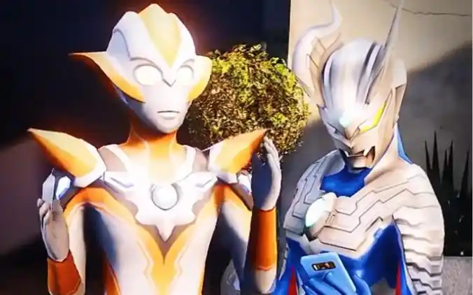 赛罗和格丽乔的帅照