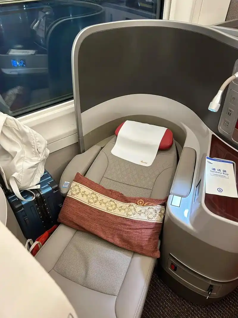 高铁商务座 #复兴号智能动车组 #亚洲第一大高 - 抖音