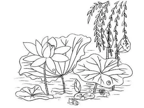 儿童风景画简笔画