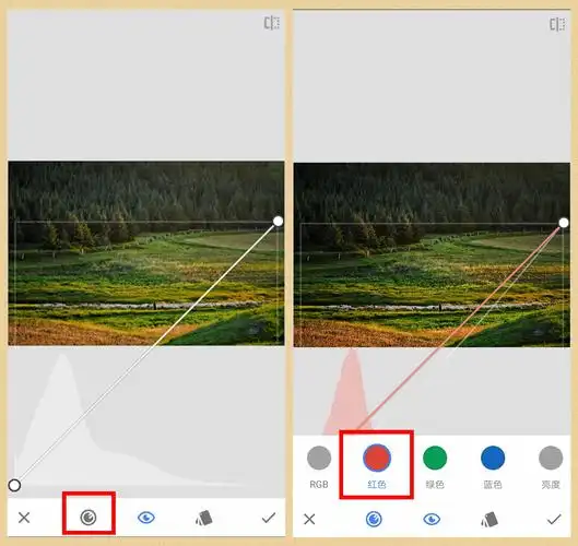 手机上简单做几步,灰蒙蒙的照片立刻变清晰通透,用不了一分钟