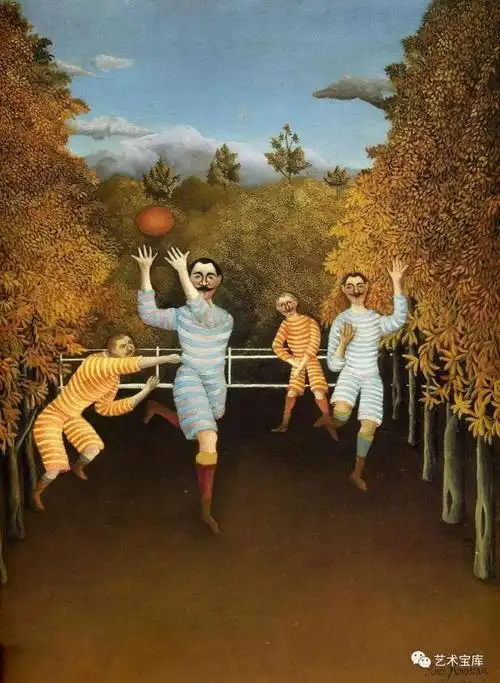 西方艺术史:现代派超现实主义画家-亨利·卢梭的原始主义风格「134」