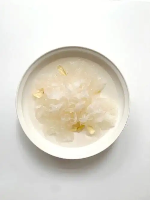 泡过水的银耳有点美哦⚪️