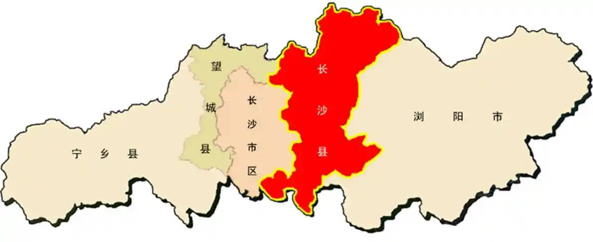 湖南除了长沙市,竟还有个"弟弟"——长沙县,gdp超千亿