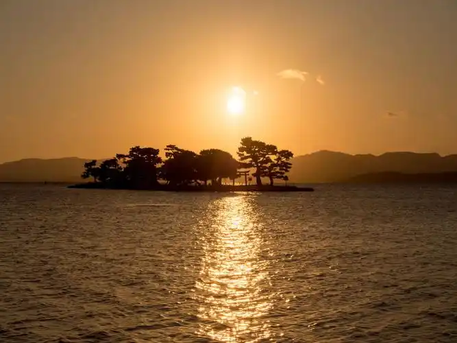 黄昏落日海洋,高清图片,壁纸,自然风景-桌面城市