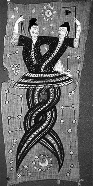 蛇的古体字是"它" 作为图腾物传达祥瑞灾异