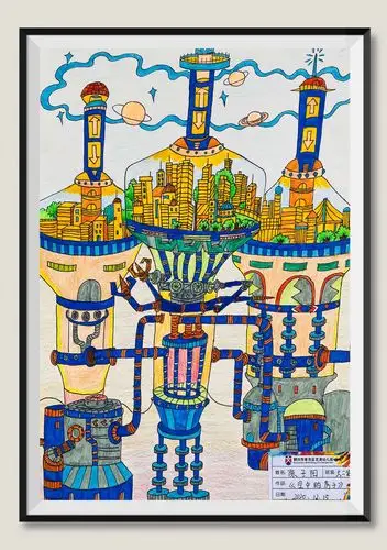 "未来世界"亲子科技幻想画投票活动