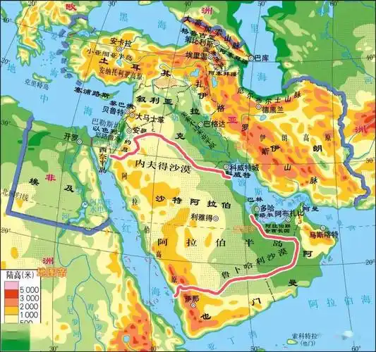 过去利雅得是代赫纳沙漠中的一个绿洲,靠西边阿拉伯高原的季节性溪流