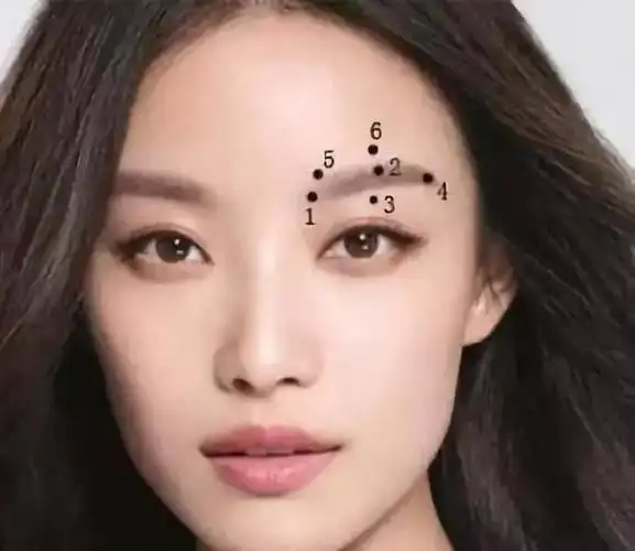 从女人眉毛看配偶